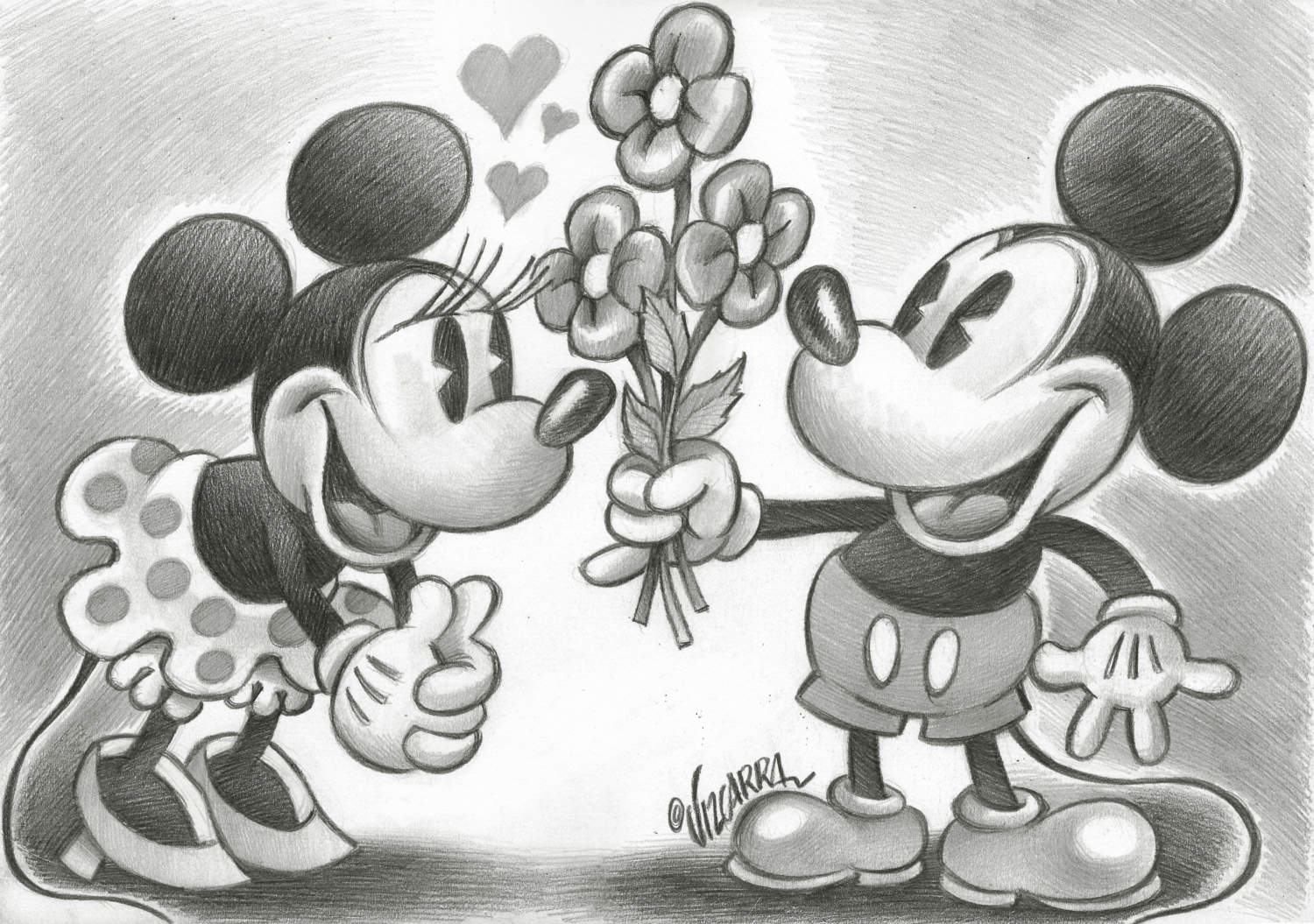 Aaaa Mickey Minnie Joan Vizcarra